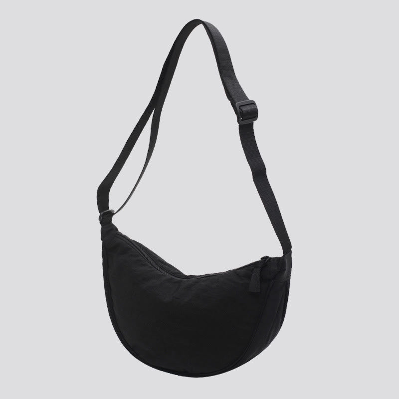 Nylon Dumpling Crossbody Bag for Women – Stylish Shopping Shoulder Bag