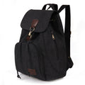 Vintage Canvas Backpack for Women & Girls – Drawstring Rucksack for School & Travel