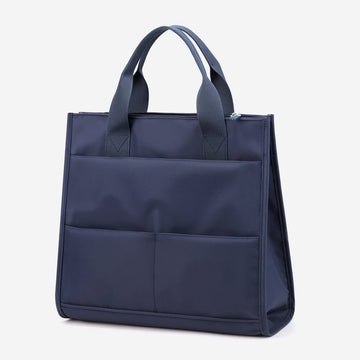 Unisex lightweight waterproof multi-pocket tote bag