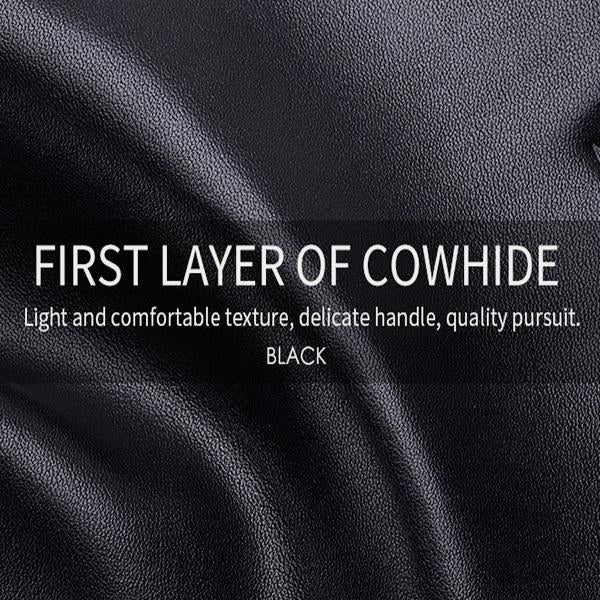 RFID Protection GenuineLeather Multi - Slot Wallet