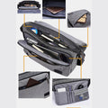 Waterproof Men’s Canvas Messenger Bag - Small Laptop Crossbody Bag