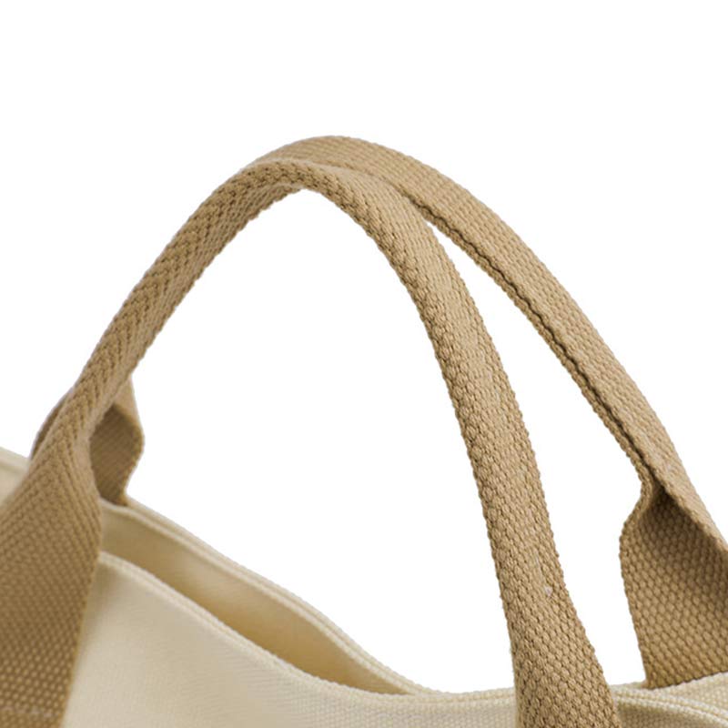 Reusable Water - Resistant Canvas Tote Bag – Versatile Crossbody Shoulder Bag
