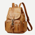Vegan Leather Backpack for Women – Vintage Casual Daypack Purse for Ladies & Girls
