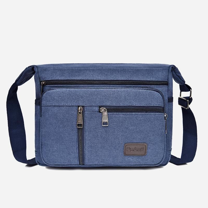 Crossbody Bag for Men | Vintage Outdoor Canvas Business Shoulder Bag