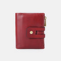 Multifunctional Double Zipper Vintage Wallet – Stylish and Practical
