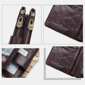 RFID Anti - Theft Large Capacity Genuine Leather Wallet with Chain – Secure & Stylish