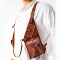 Medieval Underarm Shoulder Holster Phone Bag Wallet Pocket Card Holder