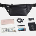 Waterproof Waist Bag for Men & Women – Large Chest Sling Bag with Adjustable Strap
