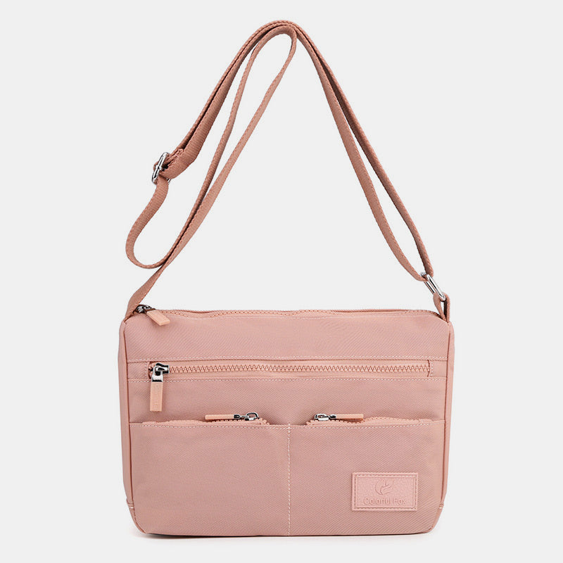 Women's multi-pocket lightweight waterproof crossbody bag