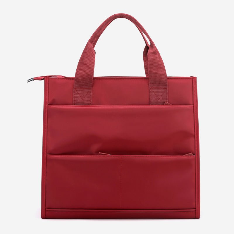 Unisex Lightweight Multi - Pocket Waterproof Tote Bag – Ideal for Daily Use, Travel & Business