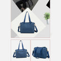 Ampia Borsa di Tela Unisex per Tutti i Giorni