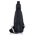 Men's Genuine Leather Sling Bag – Vintage Crossbody Backpack, Waterproof and Durable