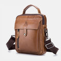 LargeCapacity RealLeather Multifunctional Crossbody Bag