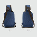 Men's Retro Sling Bag – Outdoor Casual Crossbody Chest Bag for Travel & Sport