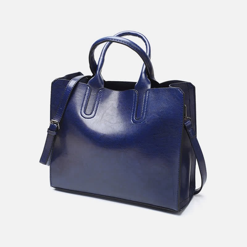 Laptop Tote Bag for Women – Business Work Bag & Casual Leather Handbag