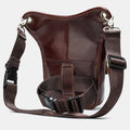 Genuine Leather Retro Sport Waist Bag – Classic Style Meets Practical Functionality