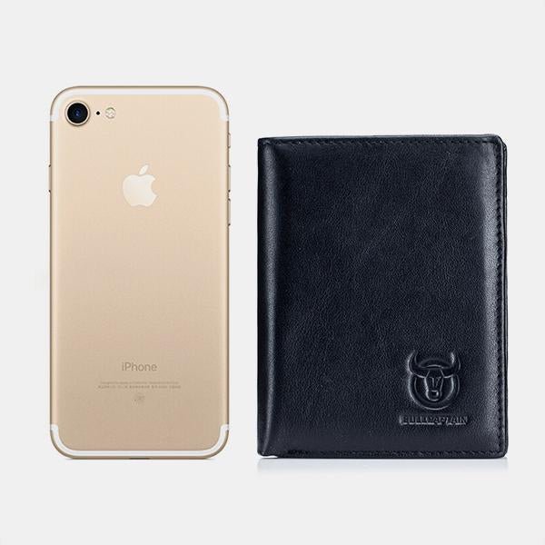 RFID Protection GenuineLeather Multi - Slot Wallet