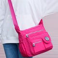 Large Capacity Waterproof Casual Crossbody Bag for Women – Multi - Pocket & Adjustable Strap