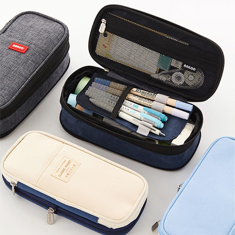Large capacity color matching pencil case