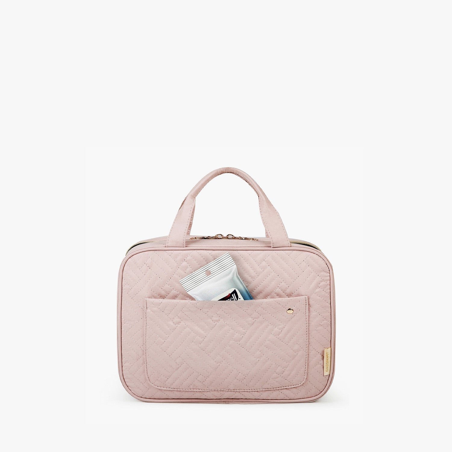 Bonchemin Pink The Space Saver Toiletry Bag