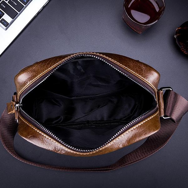Bull Captain genuine leather crossbody bag