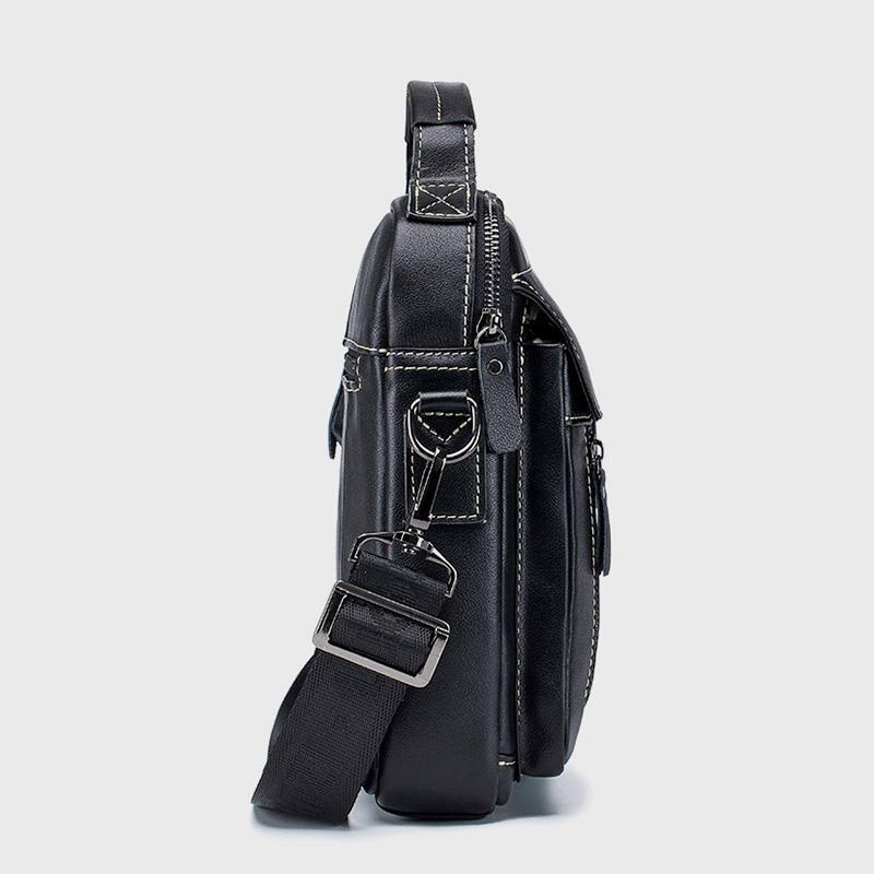 LargeCapacity RealLeather Multifunctional Crossbody Bag