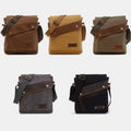 Large Capacity Retro Canvas Crossbody Bag for Women – Stylish & Practical Daily Tote