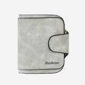 Small Wallet for Women – Multi - Slot Bifold Wallet with Zipper Pocket & ID Window