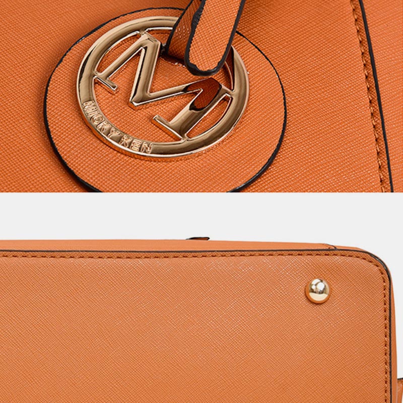 Women’s Large Capacity Tote Handbag – Stylish PU Leather Shoulder Bag