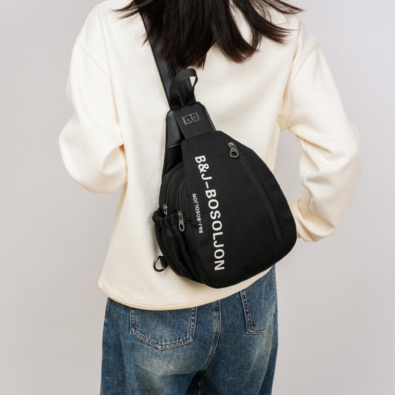 Women's multi-compartment travel backpack