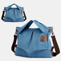 Large Capacity Canvas Handbag for Women – Crossbody Tote & Hobo Bag