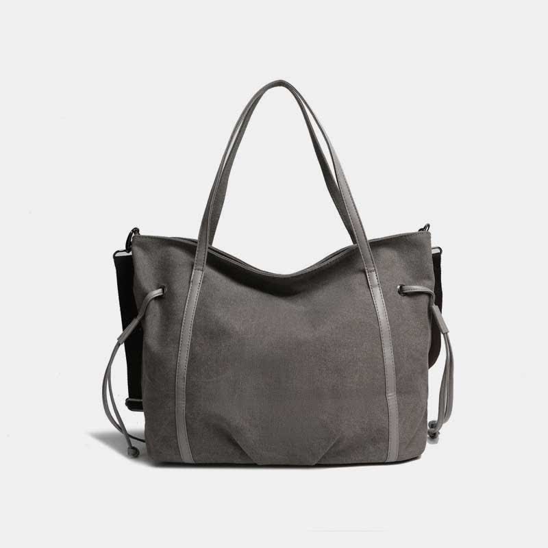 Women's vintage canvas hobo shoulder bag