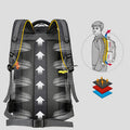 Backpack For Men – Outdoor Mountaineering Hiking Lightweight Multi - Functional Backpack
