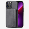 RFID Blocking Phone Case Wallet with Card Holder Kickstand for iPhone