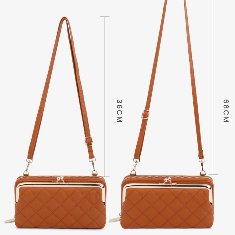 Small Crossbody Phone Bag - Lightweight Shoulder Bag & Clutch Wallet