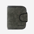Small Wallet for Women – Multi - Slot Bifold Wallet with Zipper Pocket & ID Window