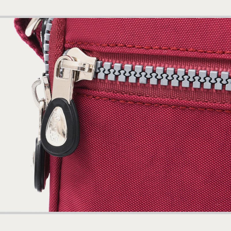 Casual Crossbody Bag for Women – Waterproof Triple Layers Nylon Bag