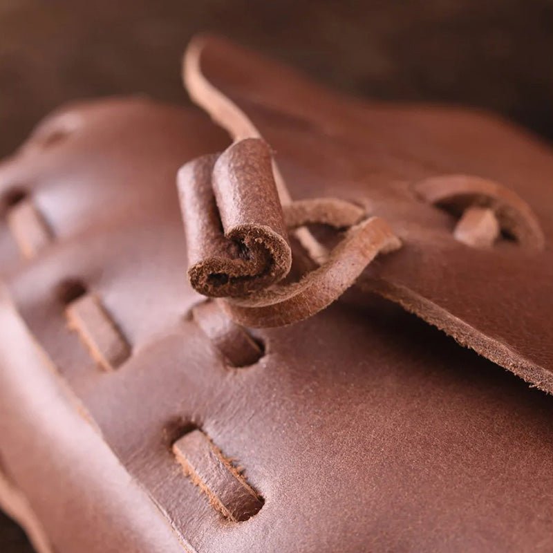 Medieval Leather Bag Pouch – Portable Coin Purse Belt Holster Waist Bag
