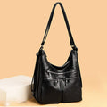 3 - Way Use Backpack Multi - Pocket Leather Zip Crossbody Shoulder Bag