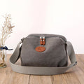 Women's lightweight canvas crossbody shoulder purse