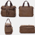 3 Way - Use Large Capacity British Style Briefcase – Versatile Elegance for Work and Travel