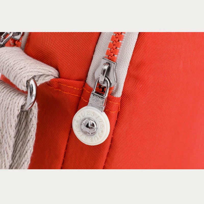 Mini Crossbody Bag – Waterproof Nylon Simple Solid Color Shopping Bag