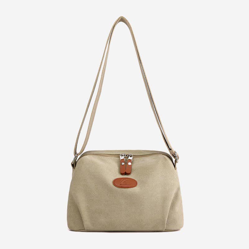 Lightweight Canvas Crossbody Bag for Women | Small Shoulder Purse