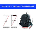 Waterproof Multifunction Solid Crossbody Bag – The Ultimate Daily Companion