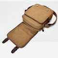Retro Canvas Messenger Bag for Men – Crossbody Shoulder Bag for Business & Travel