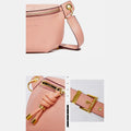 Genuine Leather Large Capacity Crossbody & Waist Bag for Women – Stylish & Versatile