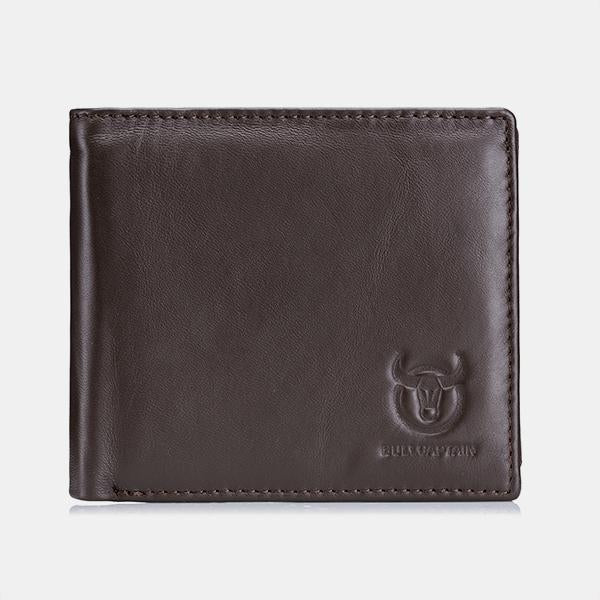 RFID Protection GenuineLeather Multi - Slot Wallet