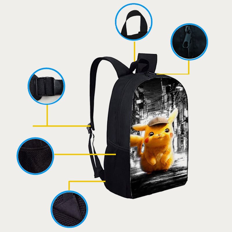 Backpack for Halloween Party – Pumpkin Pattern Nylon Festival Daypack