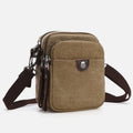 Belt Loop Holster Phone Purse - Small Canvas Crossbody Side Shoulder Bag