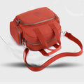 3 - Way Use Backpack with USB Charging Port – Versatile Nylon Travel & School Bag for Women